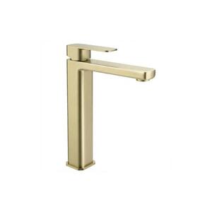 REA-B0977 - Umyvadlová baterie ARLO 30 cm broušená zlatá REA-B0977 obraz