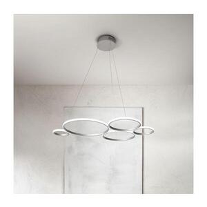 Ondaluce - LED Stmívatelný lustr na lanku POIS LED/60W/230V stříbrná SO.POIS/SILVER obraz