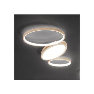 Ondaluce - LED Stmívatelné stropní svítidlo RICE LED/25W/230V 38x63 cm zlatá PL.RICE/PC-ORO obraz