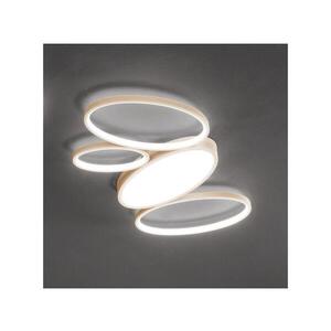Ondaluce - LED Stmívatelné stropní svítidlo RICE LED/34W/230V 45x80 cm zlatá PL.RICE/GR-ORO obraz