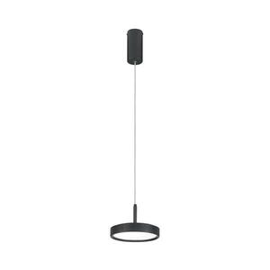 Ondaluce - LED Lustr na lanku NINA LED/20W/230V pr. 19 cm černá SO.NINA/NERO obraz