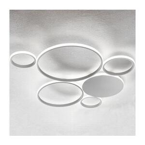 Ondaluce - LED Stmívatelné stropní svítidlo POIS LED/68W/230V stříbrná PL.POIS/SILVER-GR obraz