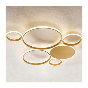 Ondaluce - LED Stmívatelné stropní svítidlo POIS LED/68W/230V zlatá PL.POIS/ORO-GR obraz