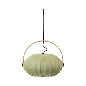 Halo Design 746361 - Lustr na lanku DC 1xE27/40W/230V pr. 40 cm zelená/dub 746361 obraz