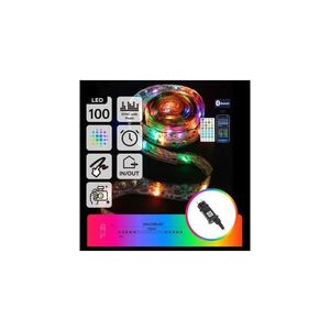 B.V. - LED RGBICW Venkovní řetěz 100xLED/10W/230V 10m IP44 + DO S104033U5 obraz