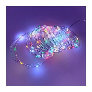 LED venkovní řetěz 100xLED/3xAA 5, 45 m IP44 multicolor 028 0000619 obraz