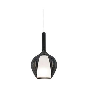 Ideal Lux - Lustr na lanku KALIQUE 1xE27/42W/230V pr. 18 cm kouřová černá 359861 obraz