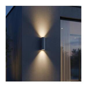 Ideal Lux - Venkovní nástěnné svítidlo GUN 1xGU10/35W/230V 21 cm IP44 šedá 163628 obraz