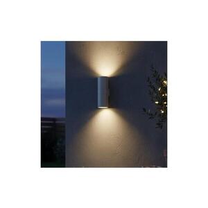 Ideal Lux - Venkovní nástěnné svítidlo GUN 1xE27/60W/230V 31 cm IP54 šedá 163604 obraz