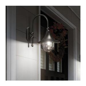 Ideal Lux - Venkovní nástěnná lampa CIMA 1xE27/52W/230V IP43 antracit 246819 obraz