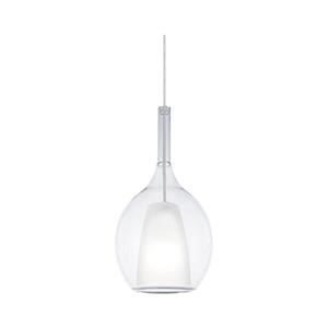 Ideal Lux - Lustr na lanku KALIQUE 1xE27/42W/230V pr. 18 cm čirá 360034 obraz