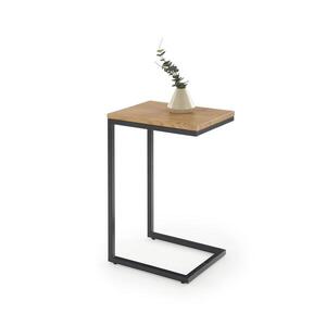 Halmar Konferenční stolek AURIA 40x30 cm dub/černá V-CH-NISA-LAW obraz