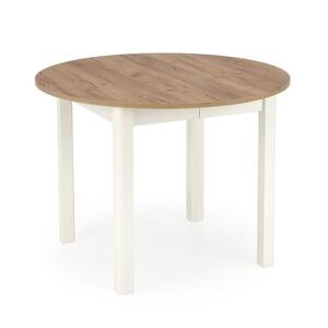 Halmar Rozkládací jídelní stůl CALMIO 102/142x102 cm dub craft/bílá V-PL-RINGO-ST-CRAFT/BIAŁY obraz