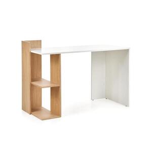 Halmar Psací stůl COZYRA 122x58 cm dub/bílá V-UA-FINO-D.ZŁOTY/BIAŁY obraz