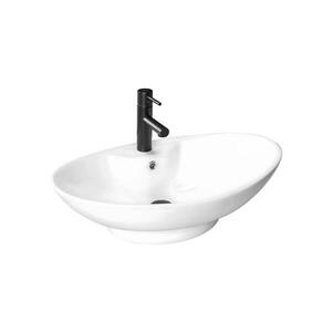 REA-00692 - Umyvadlo na desku ROSA 44x66 cm keramika/lesklá bílá REA-00692 obraz