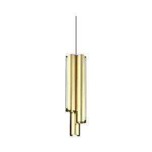 Ideal Lux - LED Stm lustr na lanku DORICA 3xLED/9W/230V CRI 90 pr. 9, 5 cm mosaz 366494 obraz