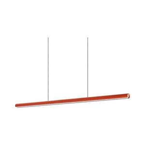 Ideal Lux - LED Stm lustr na lanku DORICA LED/35W/230V CRI 90 140 cm oranžová 366418 obraz