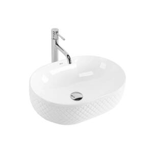 REA-U6366 - Umyvadlo na desku OKTAWIA 35, 5x50 cm keramika/bílá REA-U6366 obraz