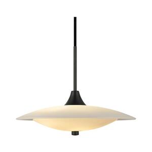 Halo Design 991300 - Lustr na lanku BARONI 2xG9/18W/230V pr. 40 cm bílá/černá 991300 obraz