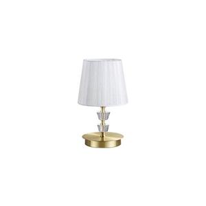 Ideal Lux - Křišťálová stolní lampa PEGASO 1xE14/28W/230V zlatá 197753 obraz