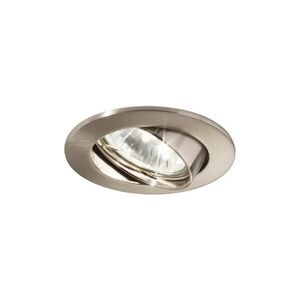 Ideal Lux - Podhledové svítidlo SWING 1xGU10/28W/230V pr. 8, 2 cm matný chrom 083148 obraz