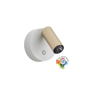 Ideal Lux - LED Stm nástěnné bodové svítidlo ELF LED/3W/230V CRI 95 zlatá/bílá 347493 obraz