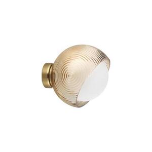 Ideal Lux - LED Nástěnné svítidlo BLOOM 1xE27/42W/230V zlatá/kouřová béžová 366555 obraz