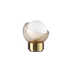 Ideal Lux - LED Stolní lampa BLOOM 1xG9/3W/230V zlatá/kouřová béžová 366500 obraz