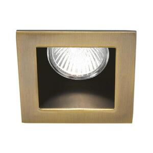 Ideal Lux - Podhledové svítidlo FUNKY 1xGU10/50W/230V 9x9 cm mosaz 083247 obraz