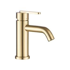 REA-B5505 - Umyvadlová baterie ONTARIO 17, 5 cm broušená zlatá REA-B5505 obraz
