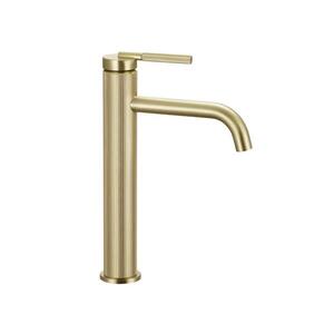REA-B7802 - Umyvadlová baterie ARGON 29, 5 cm broušená zlatá REA-B7802 obraz