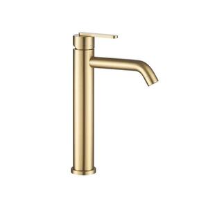 REA-B5509 - Umyvadlová baterie ONTARIO 30 cm broušená zlatá REA-B5509 obraz