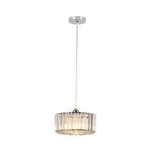 Light Prestige Lustr na lanku VETRO 1xE27/60W/230V lesklý chrom LP-2910/1P CH round obraz