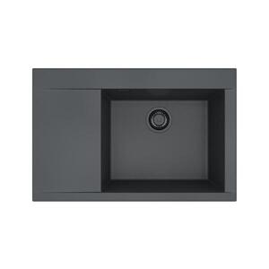 ALVEUS 1149504 - Kuchyňský dřez PURE 79x51, 5 cm granit/černá 1149504 obraz