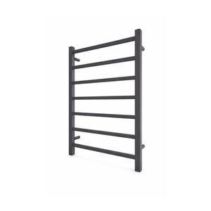 Mario-Radiators Koupelnový žebříkový radiátor INOX TOKIO 161W/230V 77x53 cm nerez/antracit 1.4.048148.GR obraz