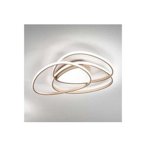 Ondaluce - LED Stmívatelné stropní svítidlo ROSE LED/70W/230V 63x67 cm zlatá PL.ROSE/MDORO3000K obraz