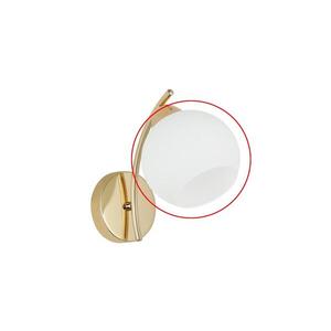 Náhradní sklo k lustru a nástěnné lampě AMOS E27 pr. 13 cm bílá 71-36155 obraz