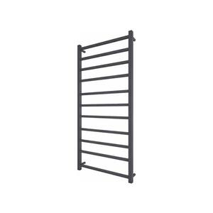 Mario-Radiators Koupelnový žebříkový radiátor INOX TOKIO 233W/230V 117x53 cm nerez/antracit 1.4.048149.GR obraz