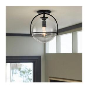 Elstead Quintiesse QN-SOMERSET-F-C-BK - Stropní svítidlo SOMERSET 1xE27/60W/230V černá QN-SOMERSET-F-C-BK obraz