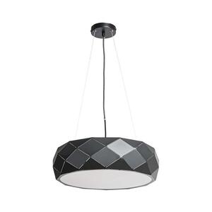Light Prestige Lustr na lanku REUS 3xE27/40W/230V pr. 47 cm černá LP-8069/1P BK obraz
