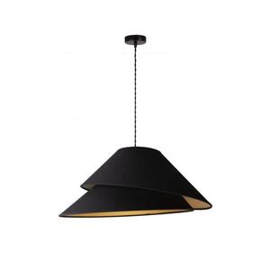- Lustr na lanku COCO 1xE27/40W/230V pr. 50 cm černá 8984 obraz