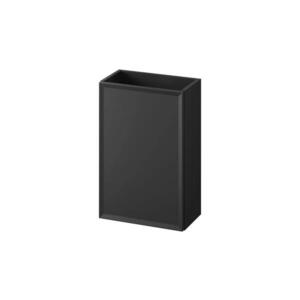 Cersanit S1022-003 -Závěsná koupelnová skříňka pod umyvadlo MILLE 40x22 cm černá S1022-003 obraz