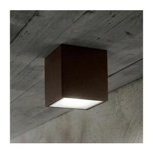 Ideal Lux - Venkovní bodové svítidlo TECHO 1xGU10/20W/230V 9x9 cm IP54 hnědá 251592 obraz