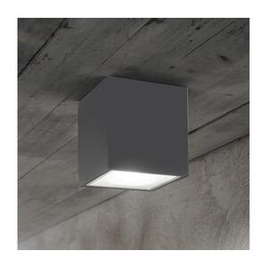 Ideal Lux - Venkovní bodové svítidlo TECHO 1xGU10/20W/230V 9x9 cm IP54 antracit 251554 obraz