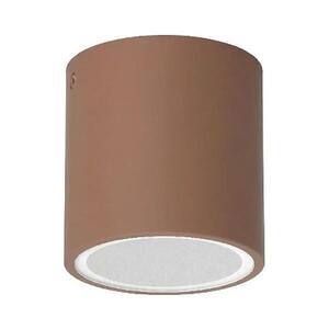 Ideal Lux - Venkovní bodové svítidlo TECHO 1xGU10/20W/230V pr. 9 cm IP54 hnědá 318134 obraz