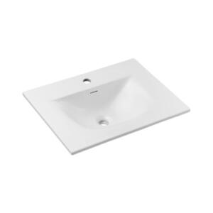 COMAD SKY 1 60 DP MATT WHITE - Zápustné umyvadlo SKY 46x61 cm matná bílá SKY 1 60 DP MATT WHITE (E-8099-60) obraz