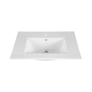 COMAD UM-CFP LAVA 80D DP - Zápustné umyvadlo LAVA 46x81 cm bílá UM-CFP LAVA 80D DP obraz