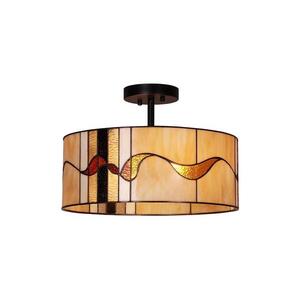 Prezent - Lustr na tyči TIFFANY 2xE27/60W/230V obraz