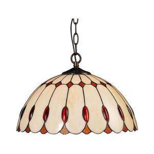 Prezent - Lustr na řetězu TIFFANY 2xE27/60W/230V obraz