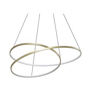 Ideal Lux - LED Lustr na lanku OZ LED/75W/230V pr. 100 cm CRI 90 zlatá 364926 obraz